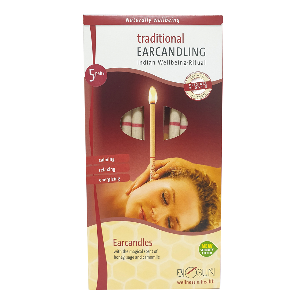 Biosun Traditional  Earcandles 5 Pair